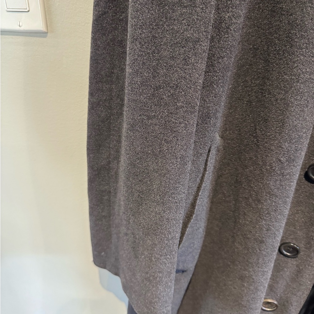 Canali grey wool overcoat 46 - Picture 2 of 4